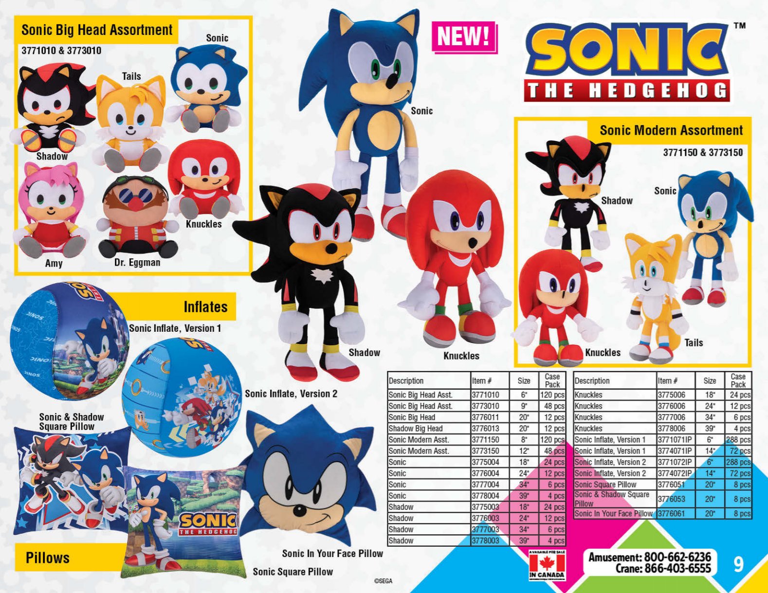 dave and busters sonic plush