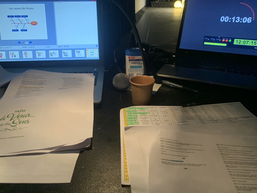 Mission de topage à l’auditorium de DIJON pour <a href="/IsaKAMELEON/">Isabelle MEUNIER</a>. Évenement original et bonne ambiance!