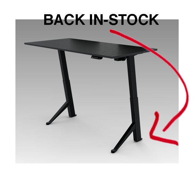 Our HOME desk is back in stock and ready to ship! Order yours today to receive a $50 E-Gift Card once order ships. This offer ends at 11:59pm on January 31, 2019!