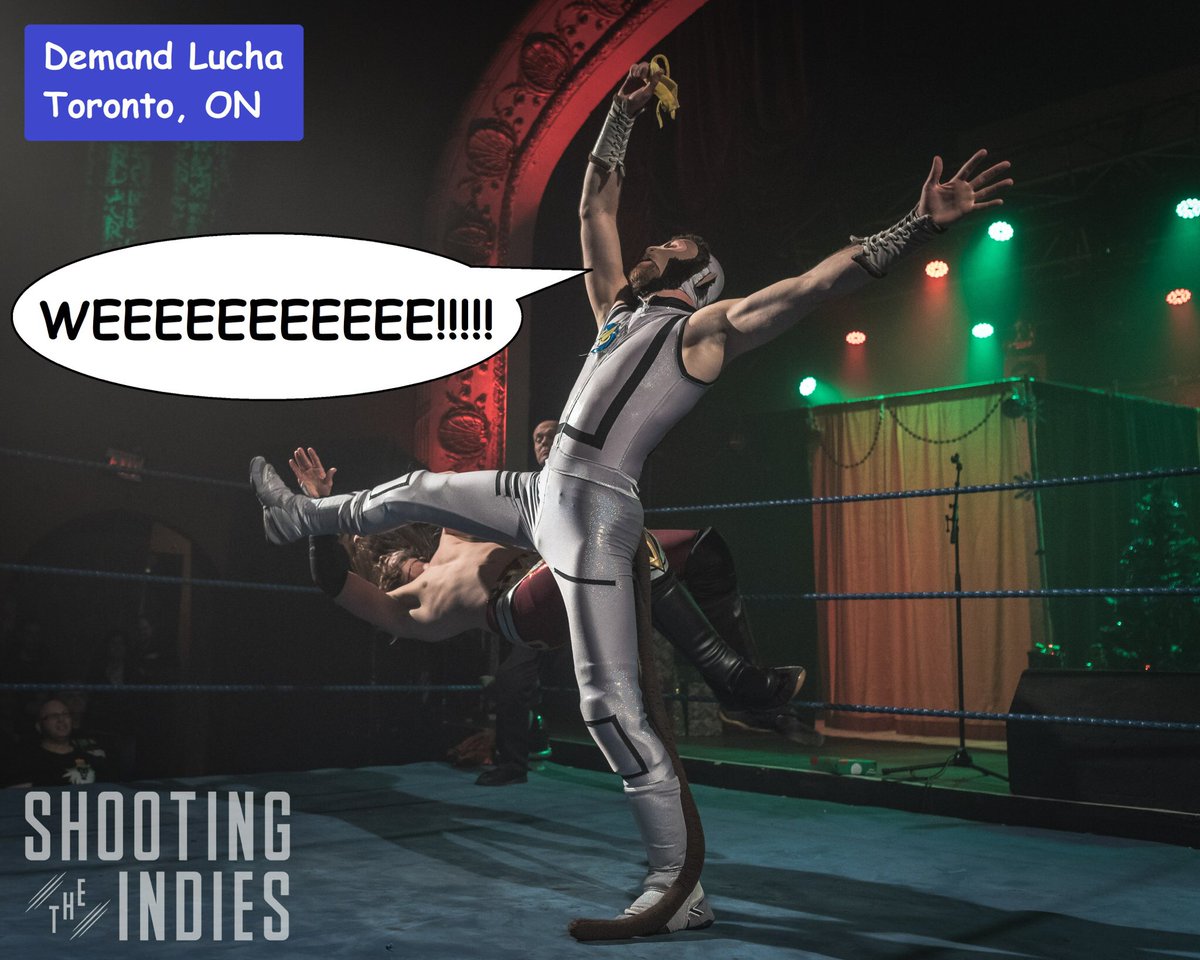 PWSpaceMonkey's tweet photo. #SpaceMonkeyComics capture ๐๐ life moment. Always fun kick @NotEnoughVaughn in face!!
Art by @shoottheindies @DemandLucha #Toronto #wrestling https://t.co/HUt1N8EAFz