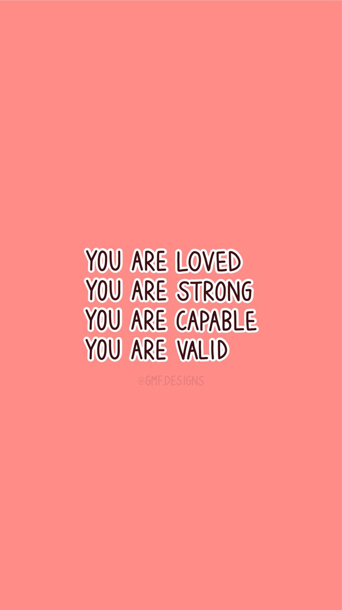 ProjectBuddy's tweet photo. For the fourth week of the year, we’d like to remind you that you are loved, you are strong, you are capable, and you are valid.

Even in the moments where you feel weak or vulnerable, remember that you are loved, strong, capable, valid, and more. You are not your lowest points. https://t.co/ccL1n0rWHi
