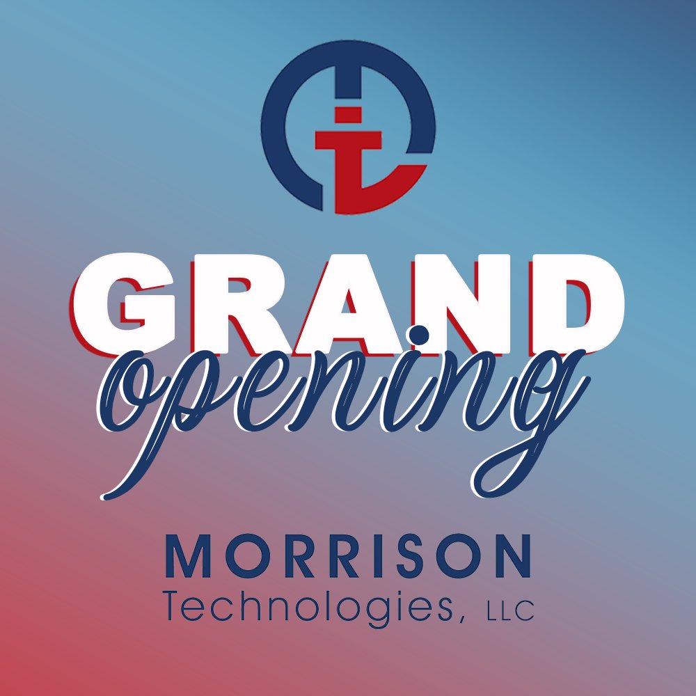 MorrisonTech's tweet photo. GRAND OPENING and the #ribboncutting ceremony of the new Morrison Technologies Headquarters coming soon! #grandopening #ribboncuttingceremony #headquarters #consulting #informationtechnology #technology #mtcali #mtusa #STEP #bayonnenj #newjersey #colombia #morrisontech https://t.co/0J1srSzzGZ