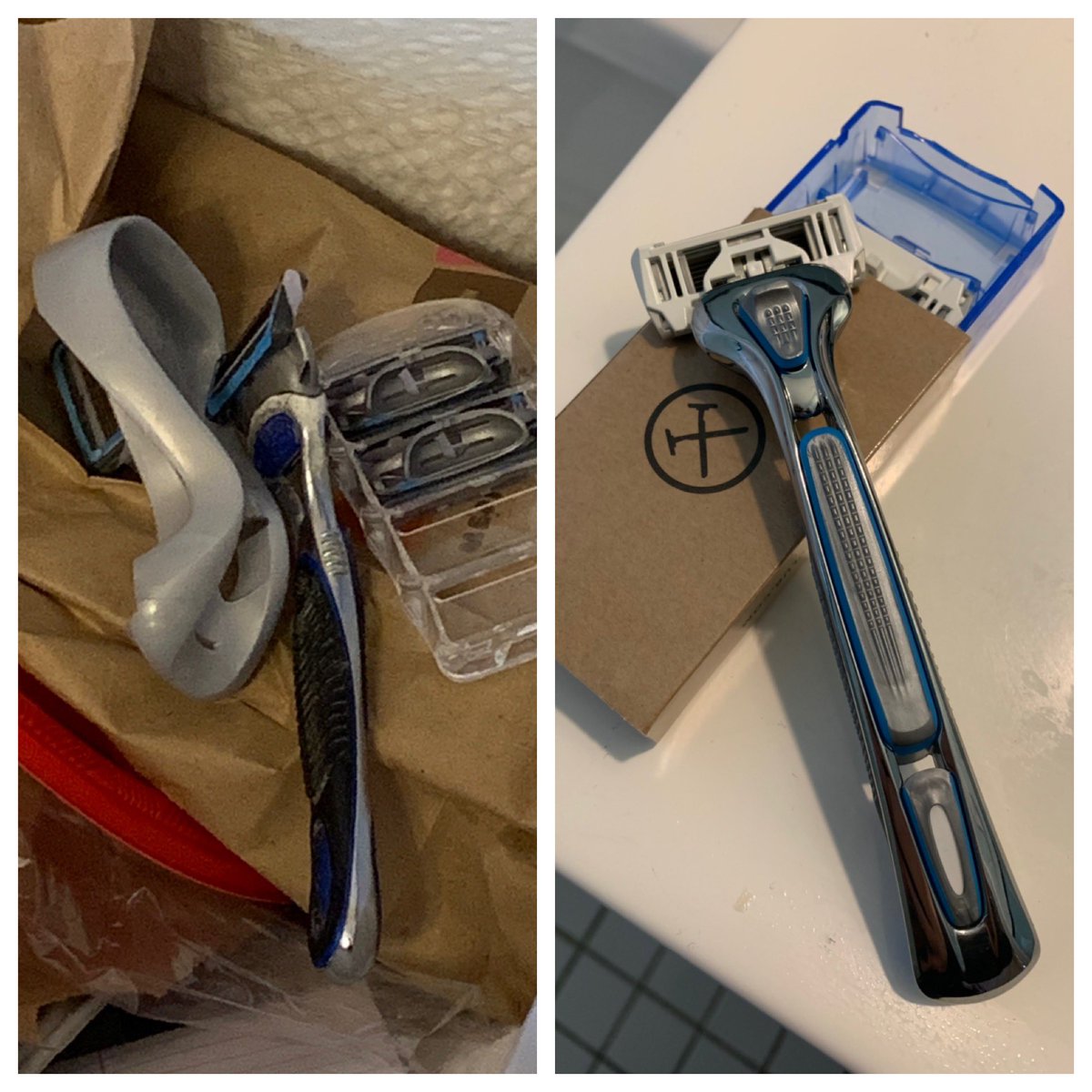 gpquinn's tweet photo. And just like that, his relationship with another social activist corporation ended. @DollarShaveClub @Gillette https://t.co/yIYm6lGrRu