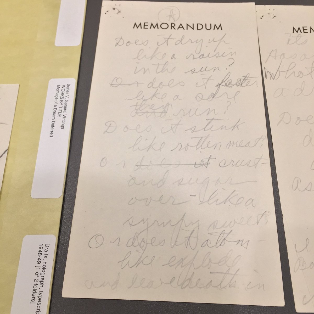 Beinecke Library On Twitter The Langston Hughes Papers