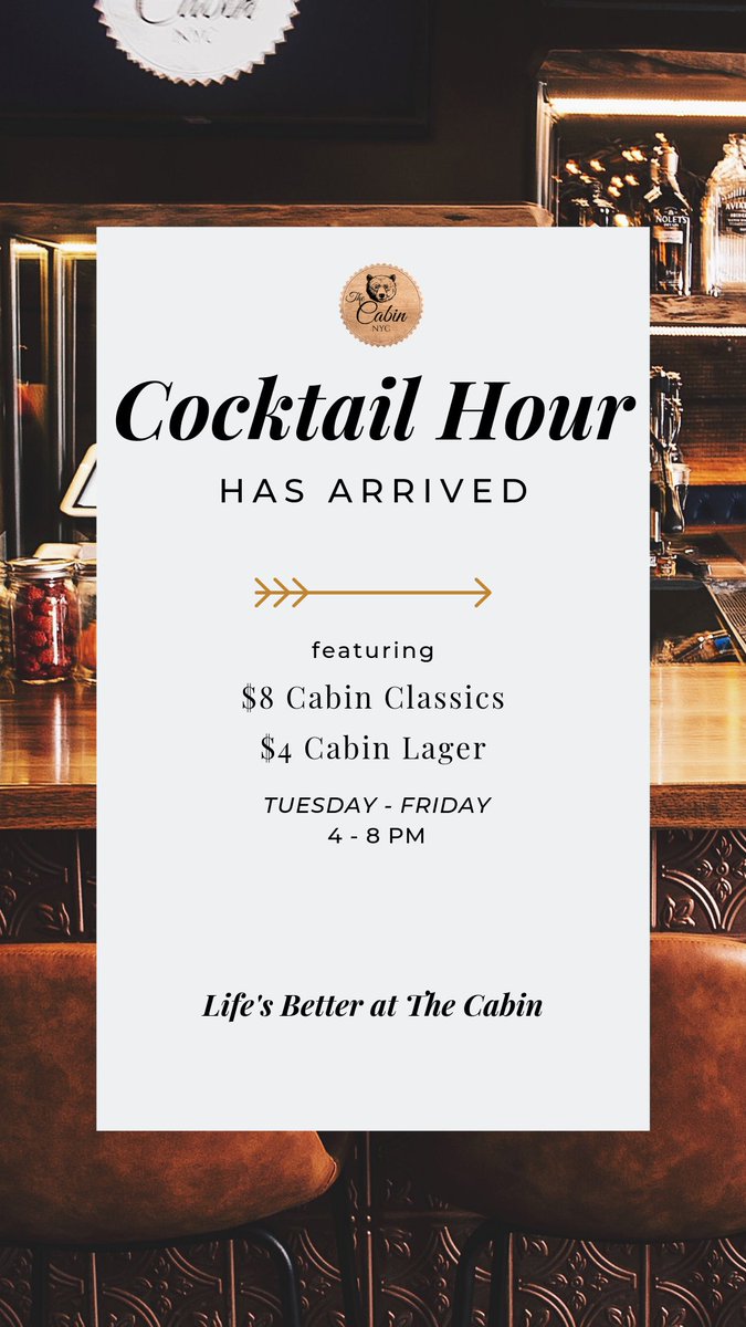 The Cabin Nyc On Twitter It S Happening Treatyoself