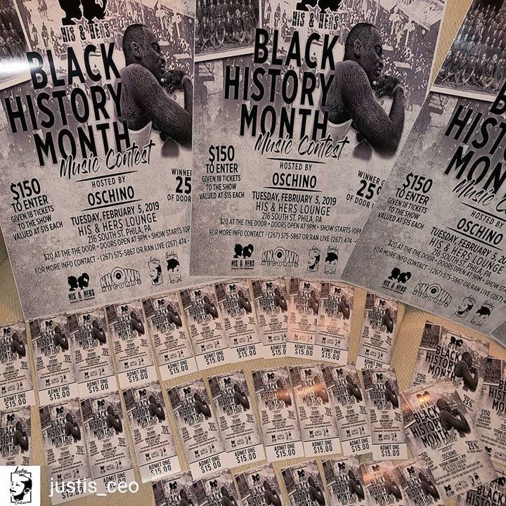 TheRealRellRuga's tweet photo. Reposted from @justis_ceo  -  @oschinovasquez1 POSTERS FLYERS AND TICKETS ON DECK AND FOR SALE!!!!! FEBRUARY 5TH STATE PROPERTY OSCHINO WILL BE AT CLUB HIS AND HERS 216 SOUTH STREET PHILADELPHIA PA ,HE WILL PICK A WINNER OUT OF 13 CONTESTANTS TO WIN 25% OF THE DOOR !!! LETS … https://t.co/Y64C3Fj4T2