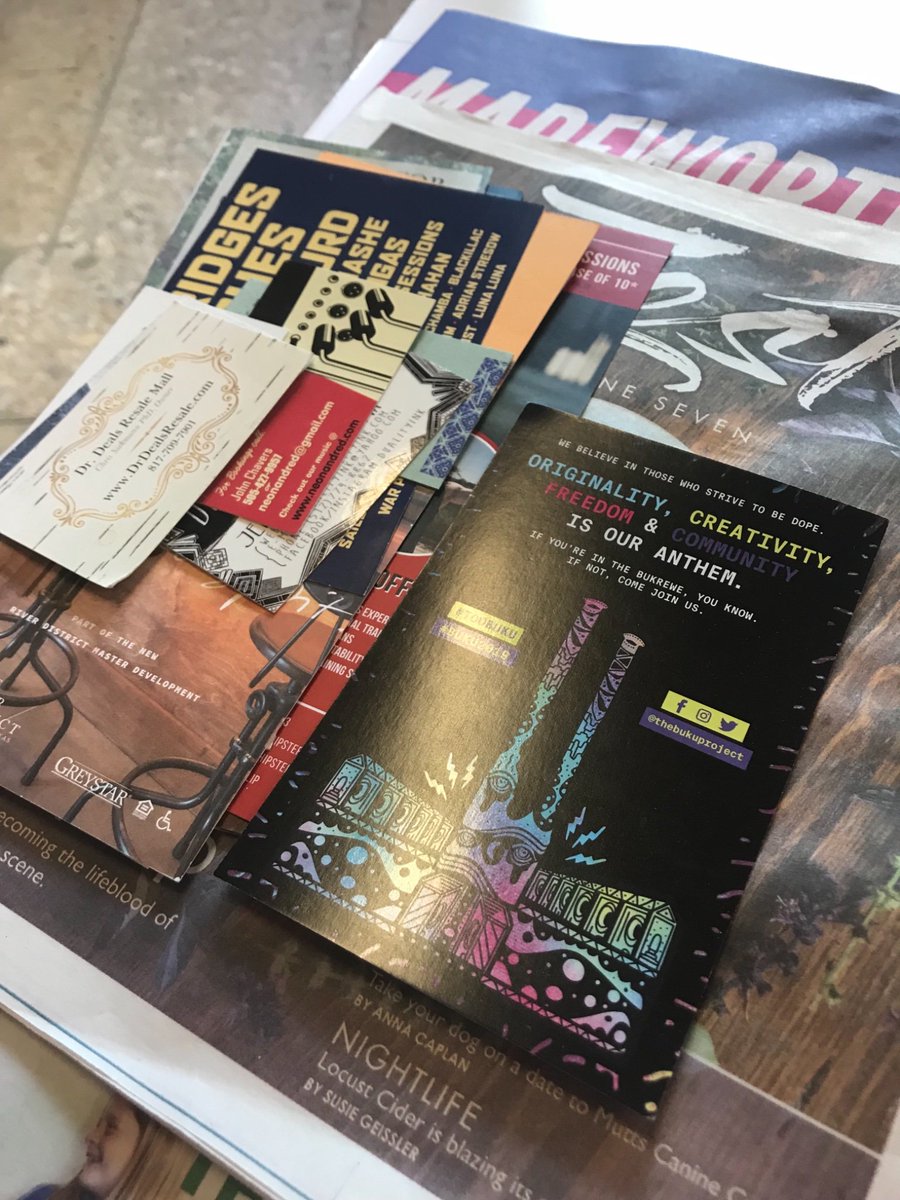 DABOS3's tweet image. Just went to the coffee shop and took all of the flyers and cards set out.

Trying to inspire my way out of this rut.