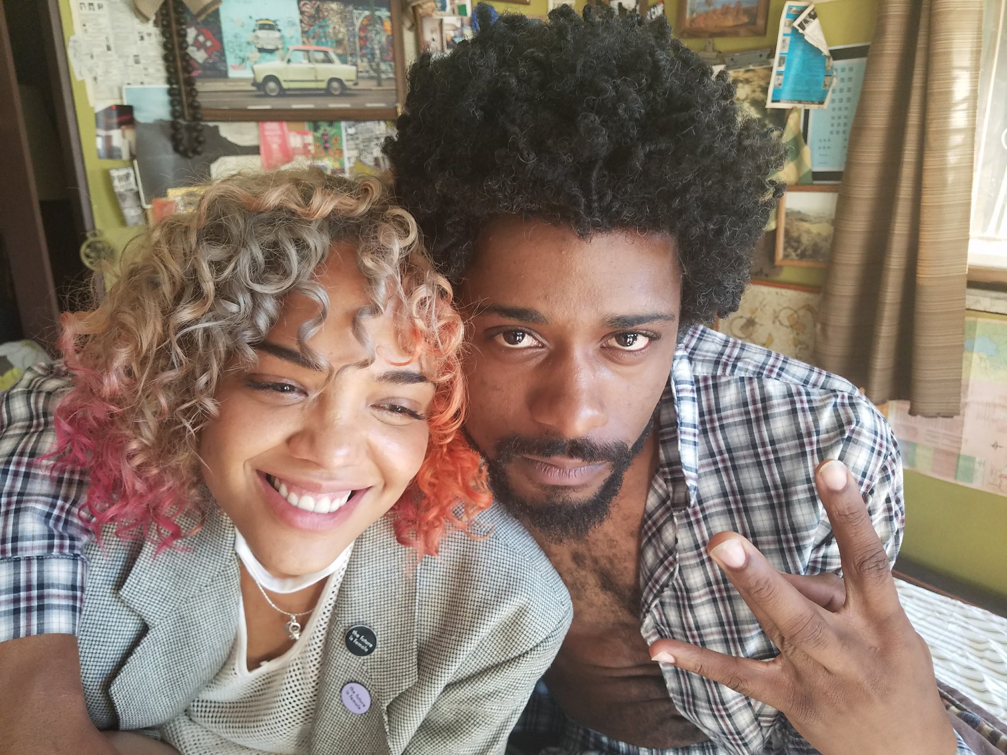 Boots Riley on Twitter "First day of production SorryToBotherYou…