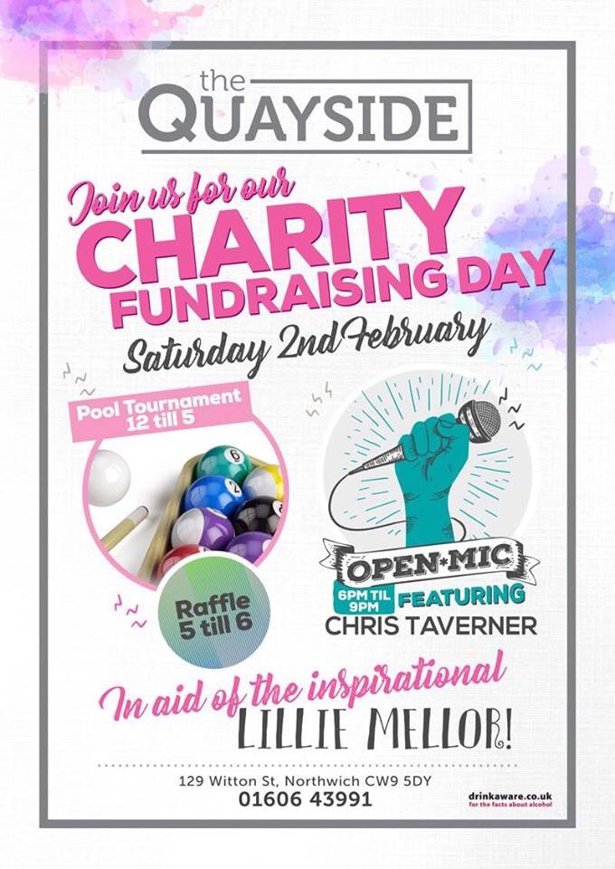 2nd February #quayside #lilliemellor #Charityday #pooltornament #openmike #quayside