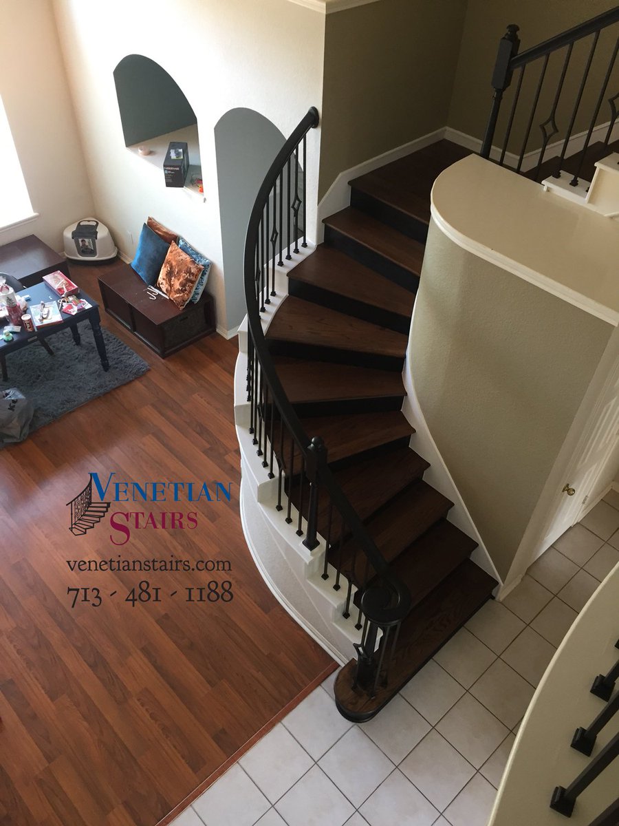 A full stair remodel for the Klugh's Houston home

venetianstairs.com/the-klugh-resi…

#wroughtiron #InteriorDesign #ClassicStairs #stairs #HomeStyle #homeinspo #homeideas #remodel #HoustonHome #HoustonInteriors #HoustonDesign #HoustonIron #HoustonStairs