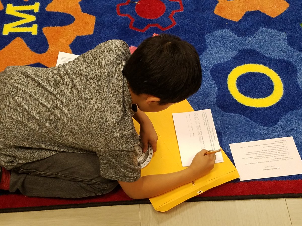 barbarabushlib's tweet image. We had so much fun putting our #spyskills to the test yesterday. Our &quot;Spy School&quot; recruits got fingerprinted, created a code name, decoded a secret message, memorized a scene and more. These are some stealthy kids! #harriscountypl #lovemylibrary