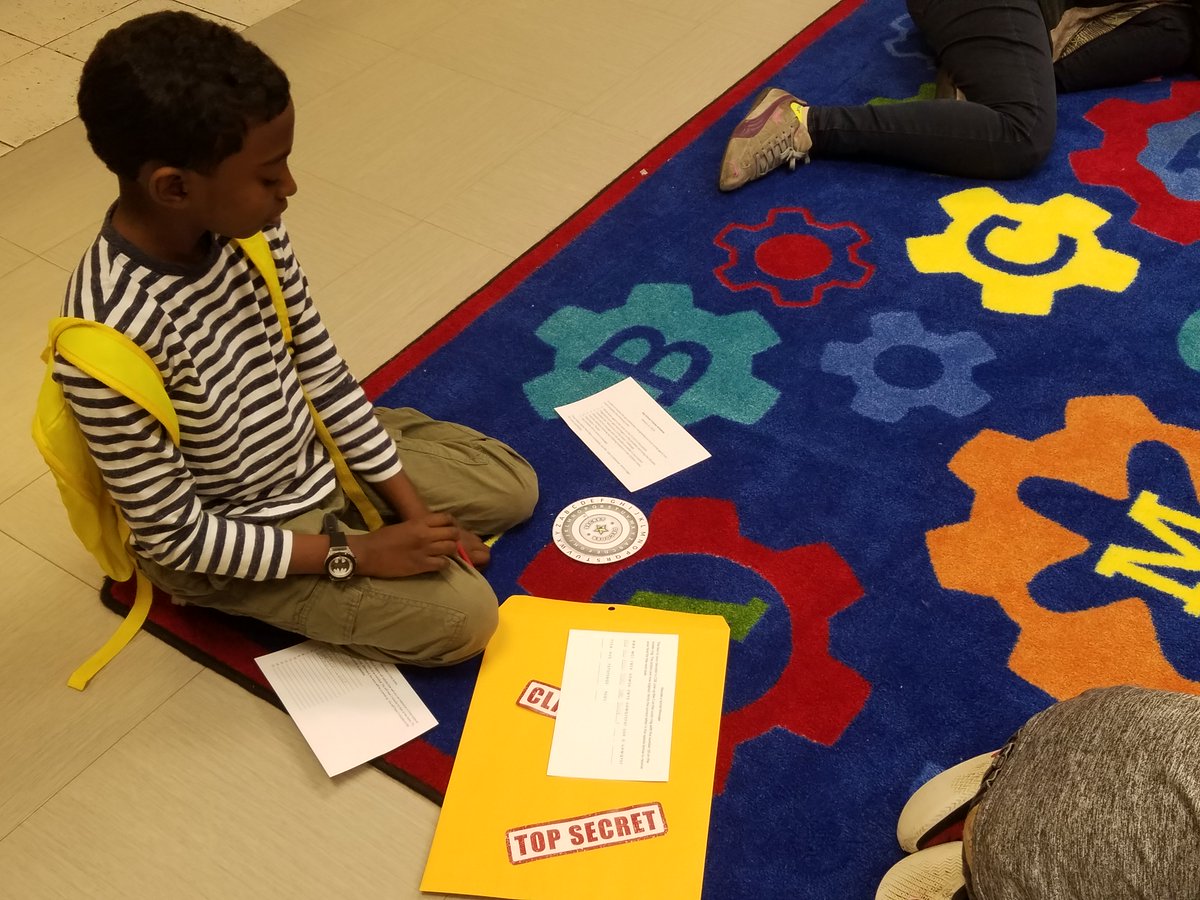 barbarabushlib's tweet image. We had so much fun putting our #spyskills to the test yesterday. Our &quot;Spy School&quot; recruits got fingerprinted, created a code name, decoded a secret message, memorized a scene and more. These are some stealthy kids! #harriscountypl #lovemylibrary