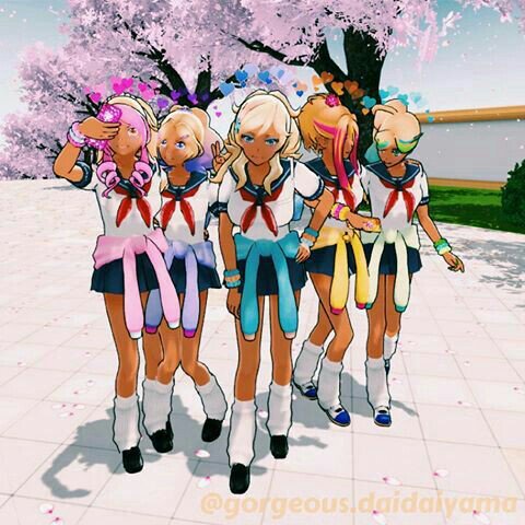 || As for me, the best gang in YS is Musume gang. They are all so beautiful and stylish.💅💜