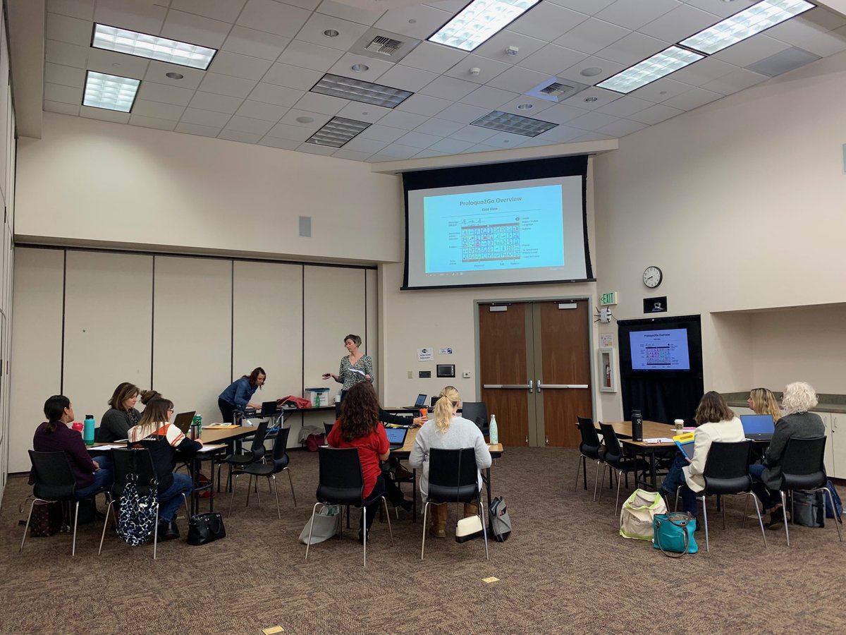NCCSE_SD's tweet photo. Proloquo2Go training at NCCSE with our Assistive Technology Team https://t.co/4yhGO72B2a