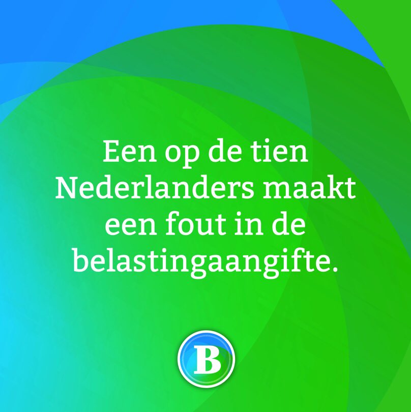 Weetje – Uit onderzoek van de Belastingdienst blijkt dat jaarlijks een op de tien Nederlanders fouten maken in de aangifte. Wil jij een foutloze en volledig ontzorgde aangifte doen in 2019? Neem eens een kijkje op onze website.

#belastingaangifte #belasting #belastingdienst