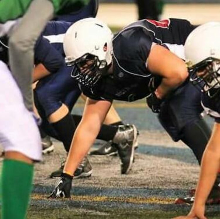 CoachSBrady's tweet photo. Very excited to officially welcome DT Christian Fecteau from Holy Names in Windsor, ON and Team Ontario to the Marauder Football family!! #MacGrit #MadeAtMac #MacMen https://t.co/lGyX1Crh6K