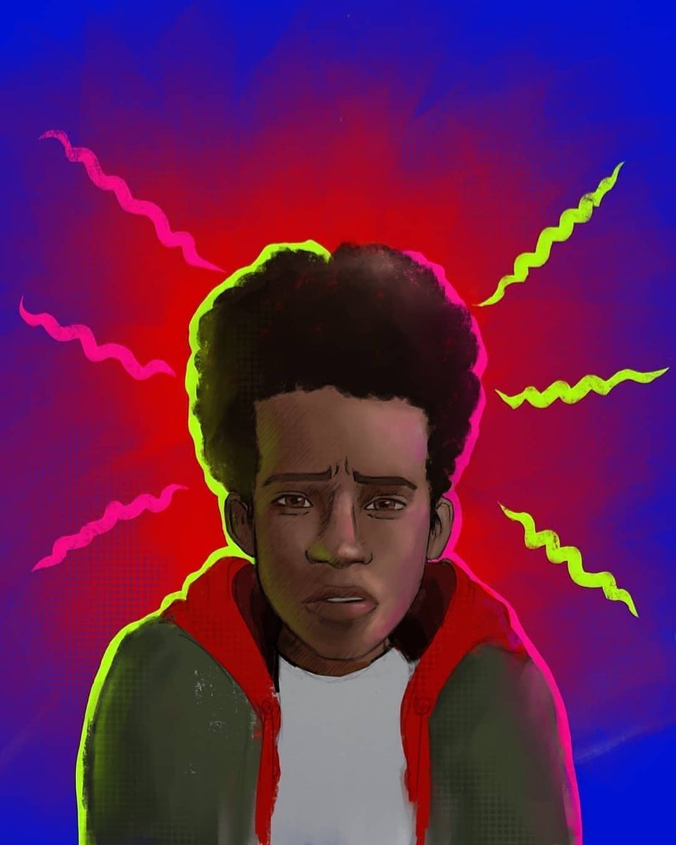 _euryae's tweet photo. Into the Spider-verse. https://t.co/mGFKnuhRmr