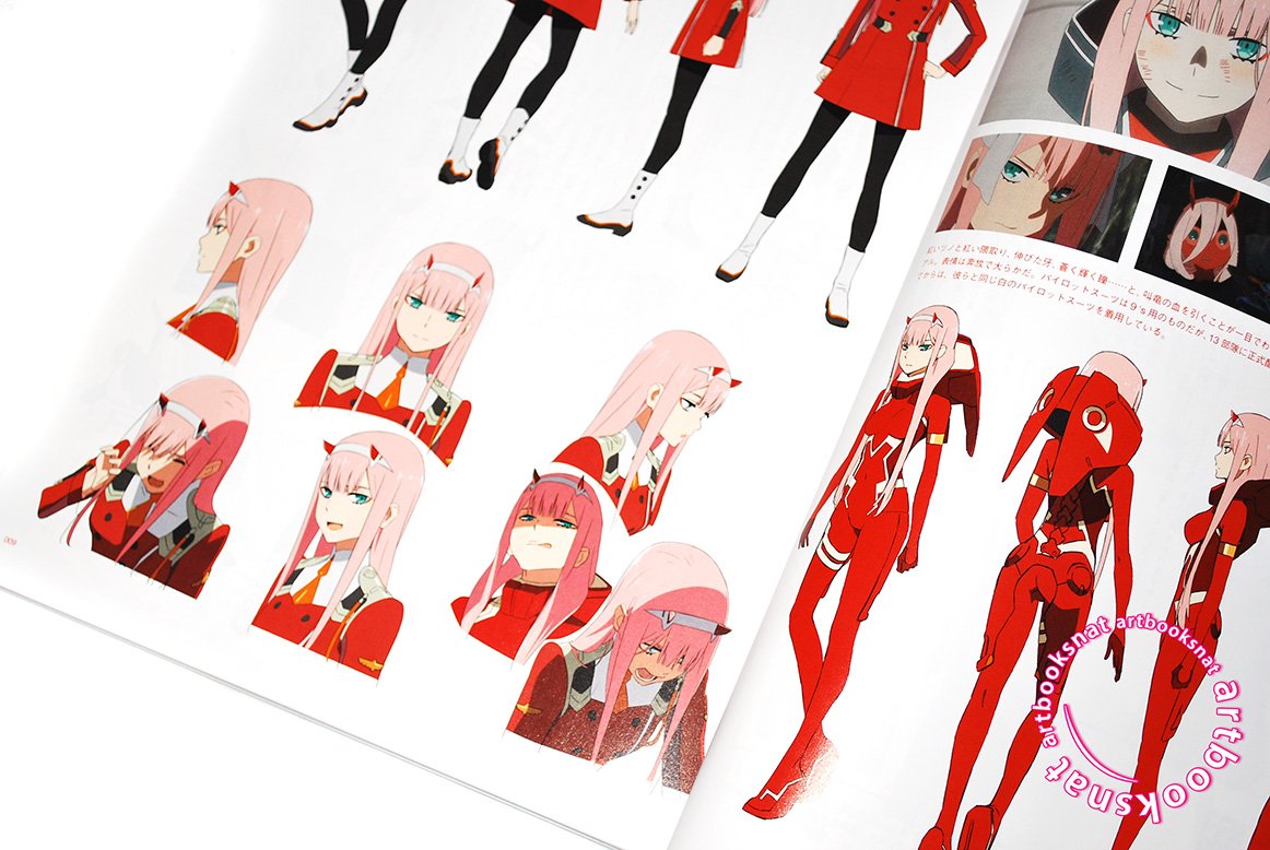 Darling in the Franxx Complete Material Book is a very visual collection, f...