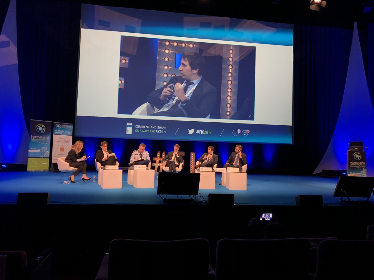 #FIC2019 « On travaille encore trop en silots » ... « Ensemble on est plus forts » Philippe Baumgart <a href="/PwC_France/">PwC France</a> #Cybersecurity