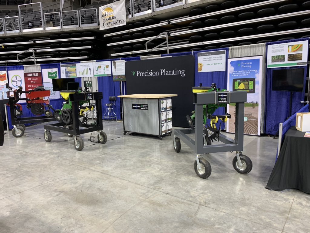 Stop by and see us at the Sioux Falls Farm Show booth 2411 at the west end of the <a href="/PREMIER_Center/">Denny Sanford PREMIER Center</a> <a href="/RowTech360/">Todd Snedeker</a> @precision_plant