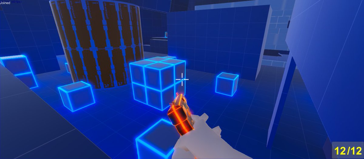 SpankUhMuffin's tweet image. #30daydev The new gun model is in and functional.  Actually wasn't as much of a pain as a I thought.  Here are some new pics of that + the new look.  Next goal is to continue fixing some bugs and get ready for @Playcrafting Winter Expo!
#gamedev #indiedev #madewithunity