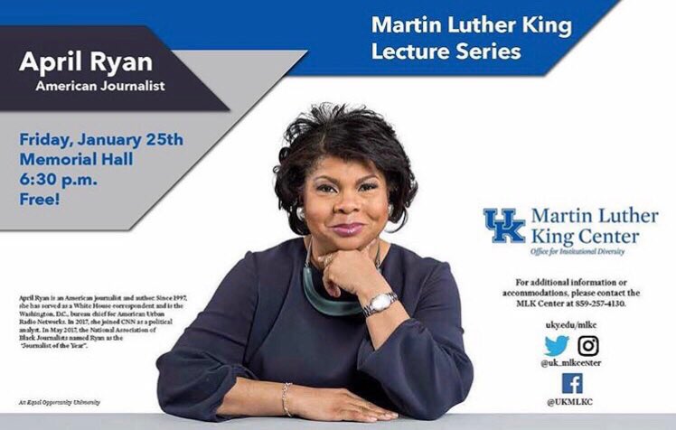 Come hear from one of the most influential American journalist! Happening this Friday!