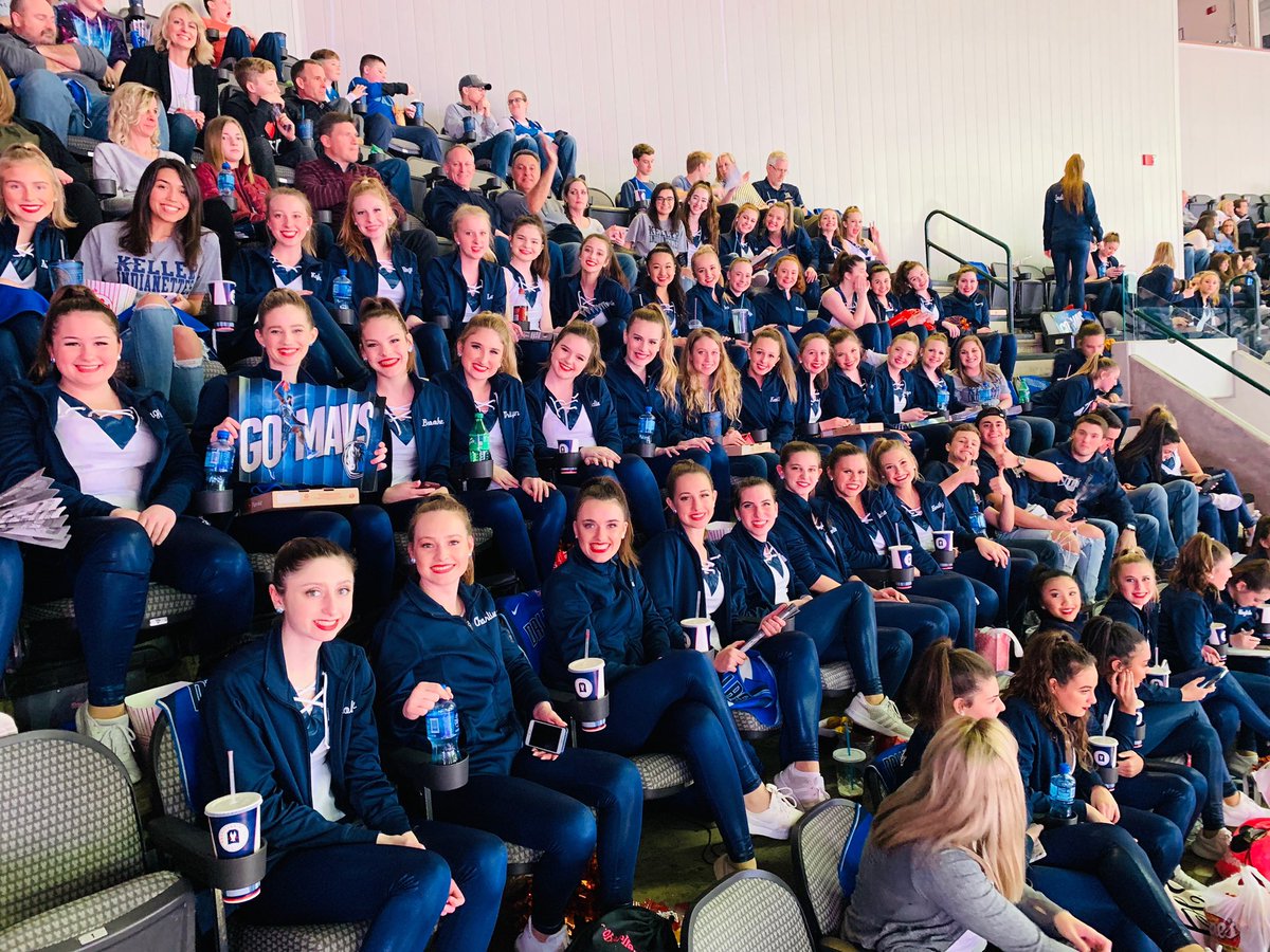 KHSIndianNation's tweet image. Indianettes had a great time performing at last nights Maverick’s game!