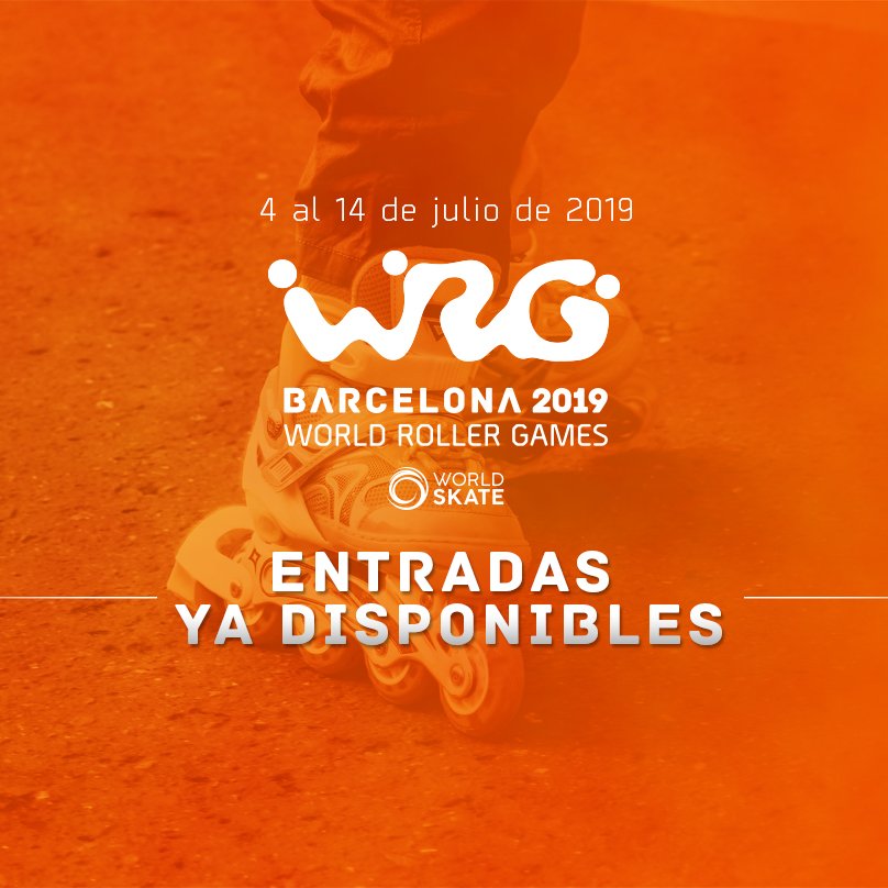 wrgbarcelona's tweet photo. ¡Ha llegado el día! Las entradas para los #WRG2019 ya están disponibles 😀👏
⠀⠀⠀⠀⠀⠀⠀⠀⠀
¡Haz click y sé el primero en tener tu entrada! ➡️ https://t.co/XmfNwKKzvf
⠀⠀⠀⠀⠀⠀⠀⠀⠀
Aprovecha el descuento del 40% por venta anticipada. ¡Solo disponible durante 72 horas! https://t.co/uVJQJopwoc