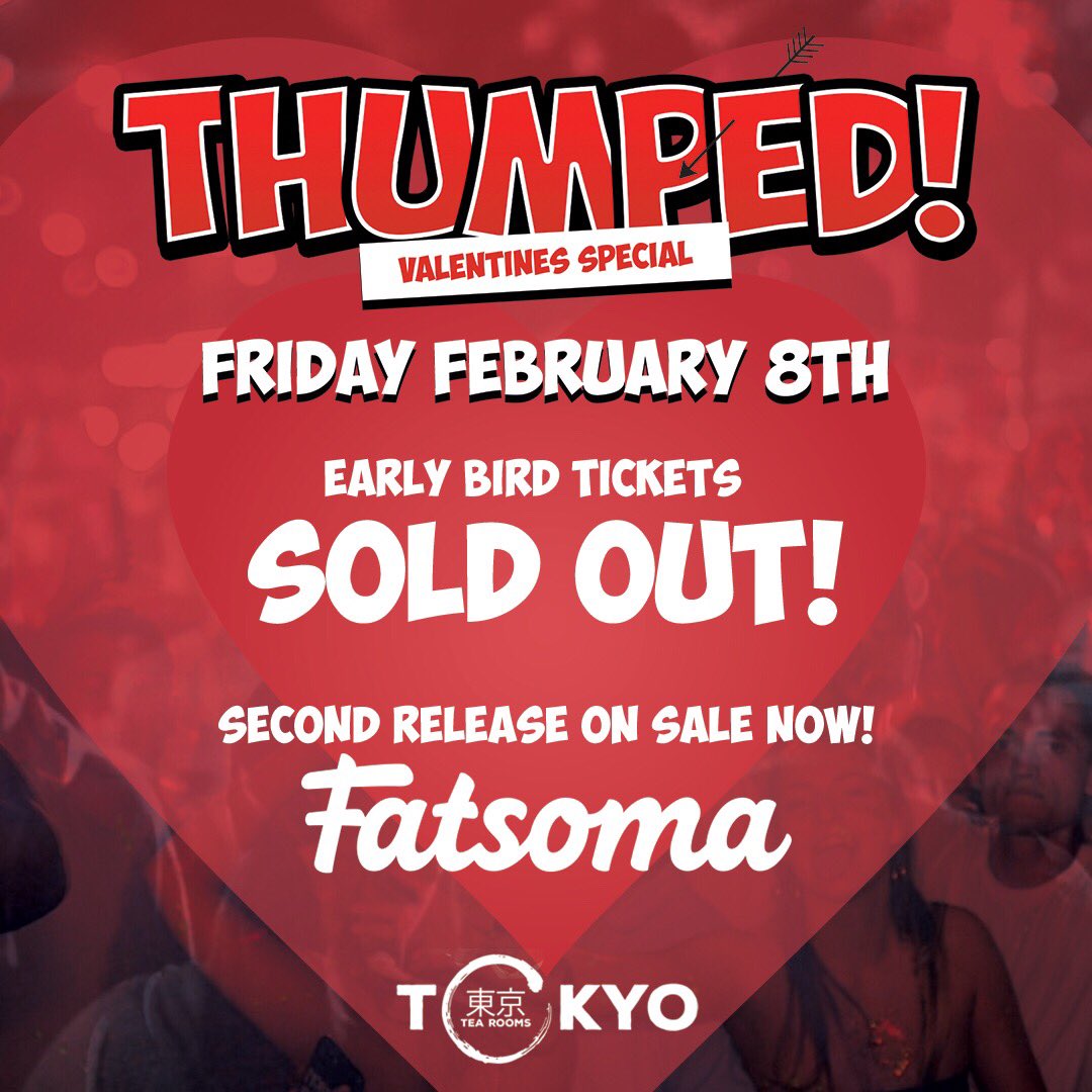 ⚠️ ALL EARLY BIRD TICKETS ARE GONE! ⚠️ - <a href="/tokyotearooms/">Tokyo Tea Rooms</a> 

✅ FIRST RELEASE TICKETS ON SALE NOW: fatsoma.com/mobile/product…