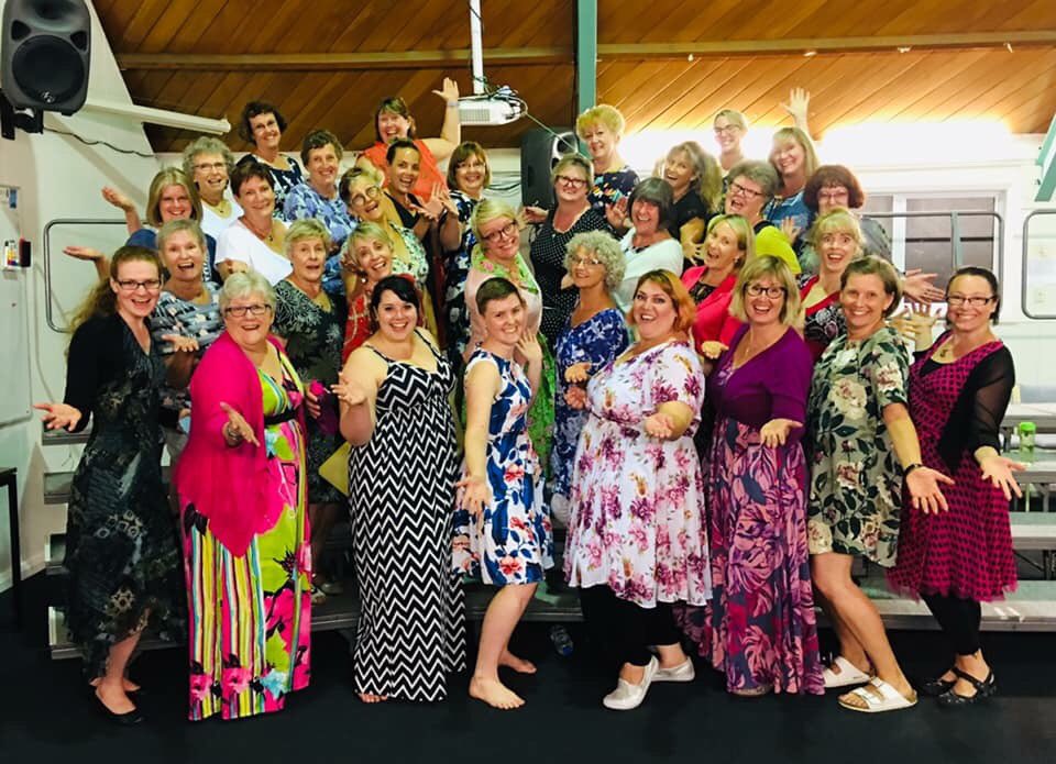 FaultlineChorus's tweet photo. First rehearsal of 2019 🎶  So happy to be reunited with our Faultline singing sisters! 💕
Love to sing? Sing your heart out with us: https://t.co/lzTgK9oUux https://t.co/398sGR1rYV