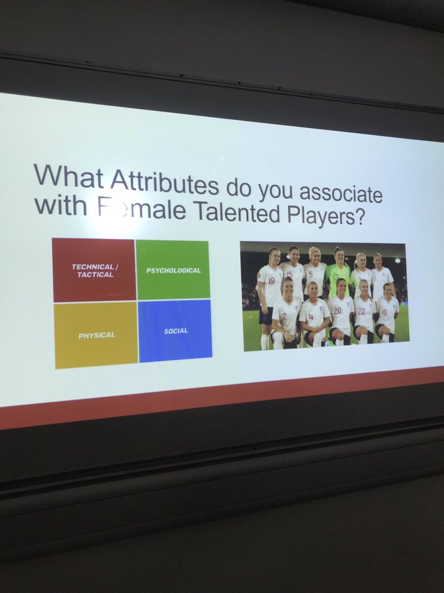 SAFCFoL's tweet photo. Fantastic start to @SunderlandRTC Technical Director @c_rob_8 Coaches Clinic looking at the pathway for female players and identifying what talent is https://t.co/l9bpWg7A8M