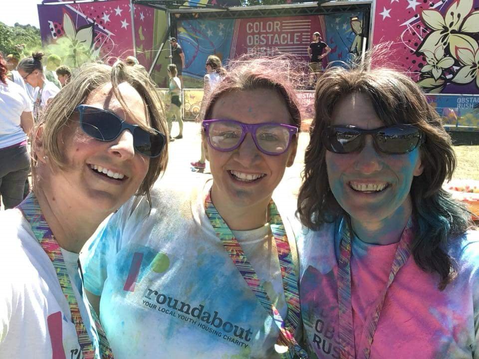 QUICK - register for the <a href="/obstaclerush/">Color Obstacle Rush</a> before the price goes up on Thursday! Combine the fun of colour powdered runs, the thrill of an obstacle course &amp; the atmosphere of a music festival. What's not to love?!
Get sponsored to help end youth homelessness!
roundabouthomeless.org/event/color-ob…