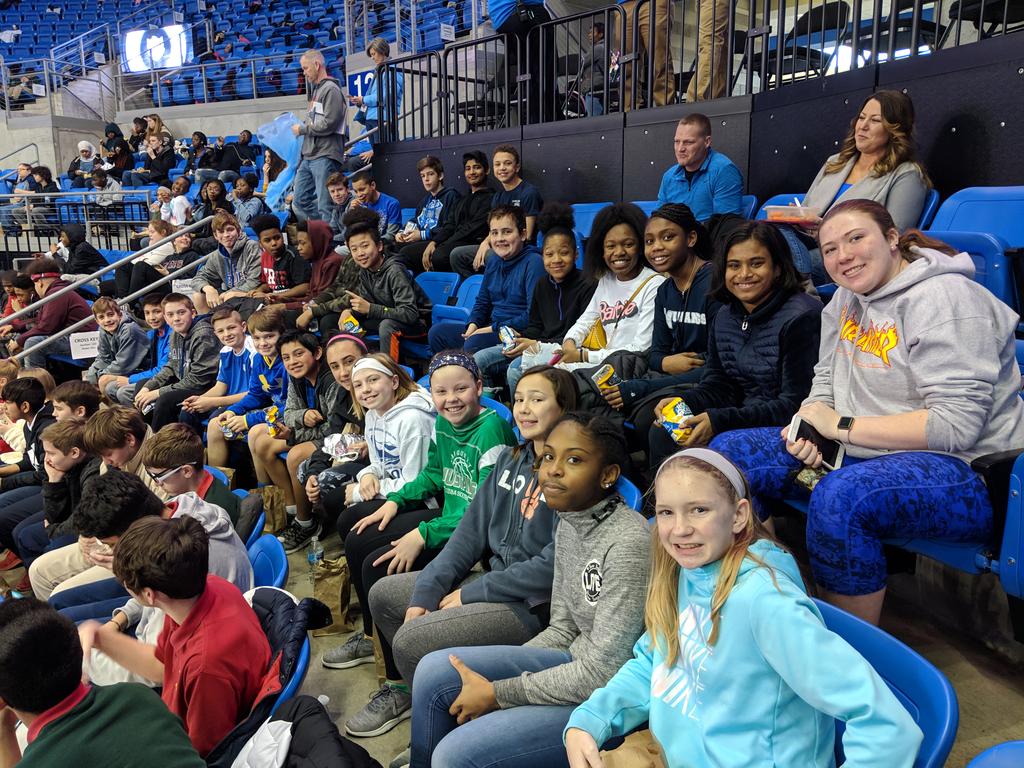 Field trip today to support our local SLU women's basketball program. Go Billikens! <a href="/SMSstallions/">Selvidge Stallions</a>