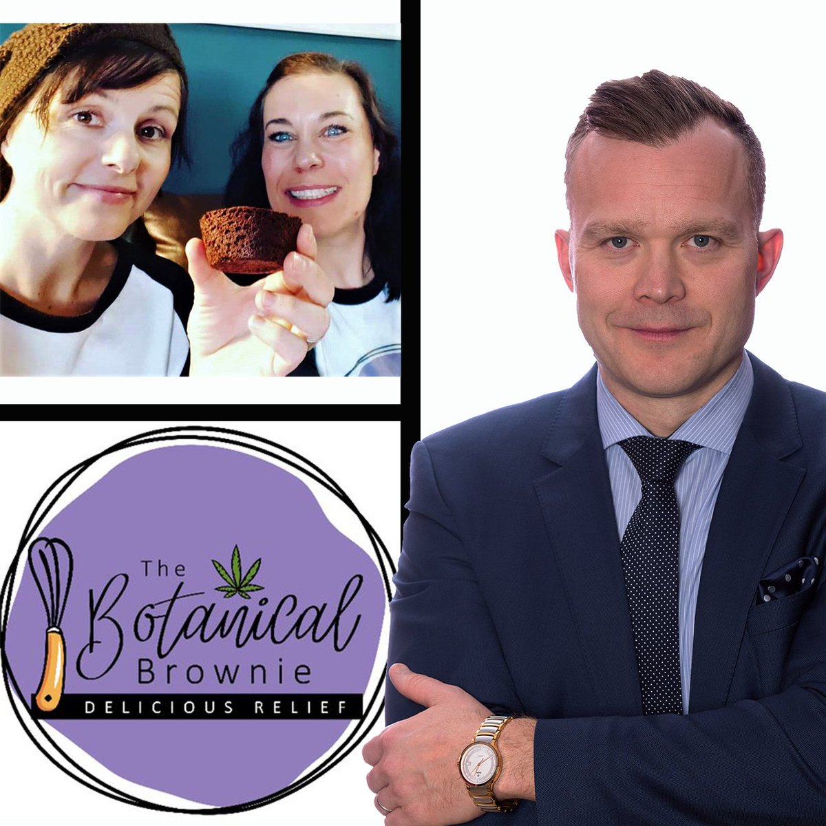 I'll be dropping my latest interview with Jennifer &amp; Danya from The Botanical Brownie (<a href="/DeliciousRelief/">The Botanical Brownie</a>) tomorrow.  
Find out what it's like to start an edibles company 👩‍🍳
<a href="/botaniQmag/">BotaniQ Magazine</a> <a href="/THSeaCreations1/">T.H. Sea Creations</a> <a href="/yycfoodtrucks/">Calgary Food Trucks</a> <a href="/EdiblesExtracts/">Edibles And Extracts</a> <a href="/EdibleSF/">Edible San Francisco</a> @cbdcakes