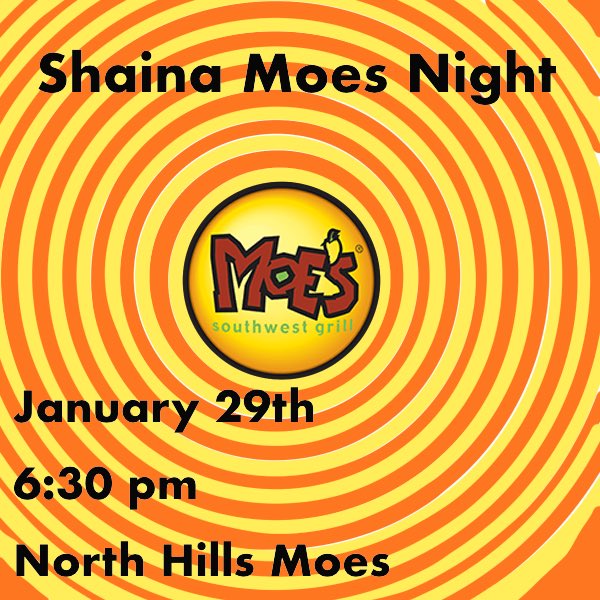 yay moe's!! see you there chicas!!