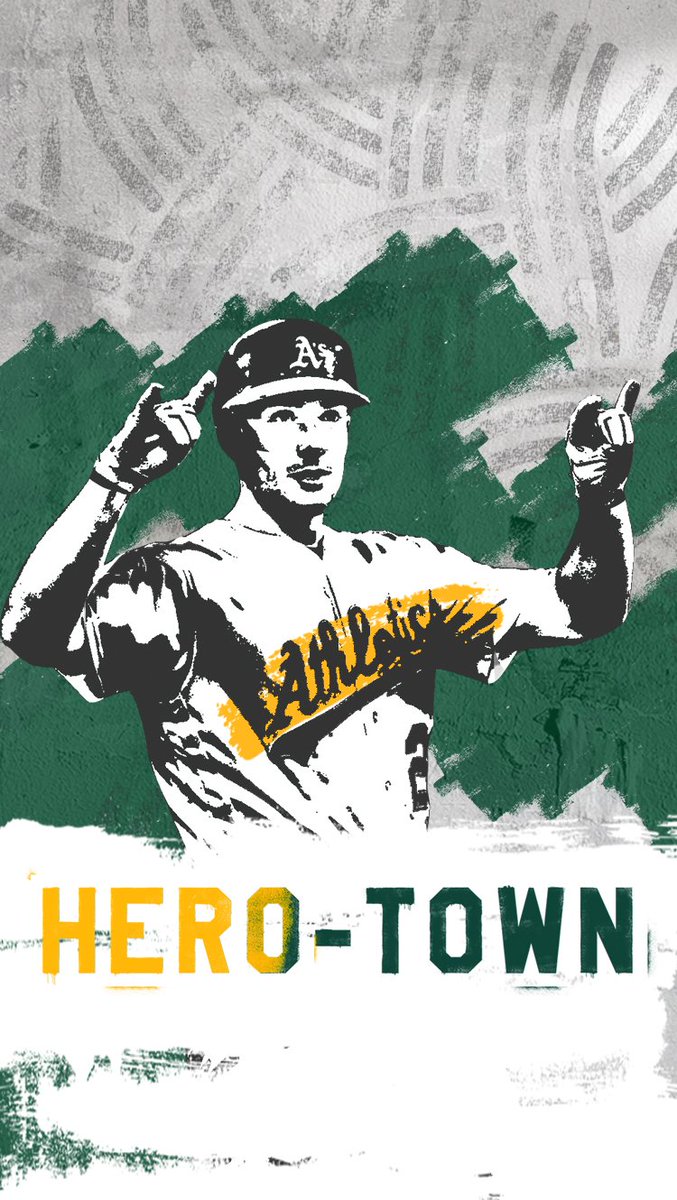 Oakland A's on Twitter: 🤘🤘🤘🤘 #WallpaperWednesday   / X