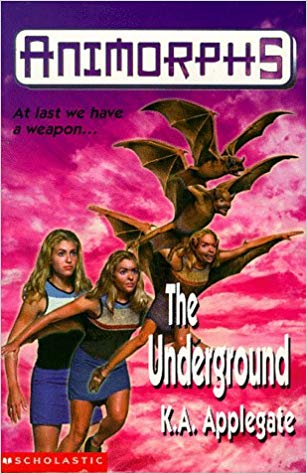  #TheUnderground #AnimorphsBookChallengeGirl saves a man from suicide attempt and learns that the slug alien in his brain is addicted to oatmeal. Her and her friends turn into moles (& then bats), dig into secret underground alien swimming pool and spike it with the deadly oats