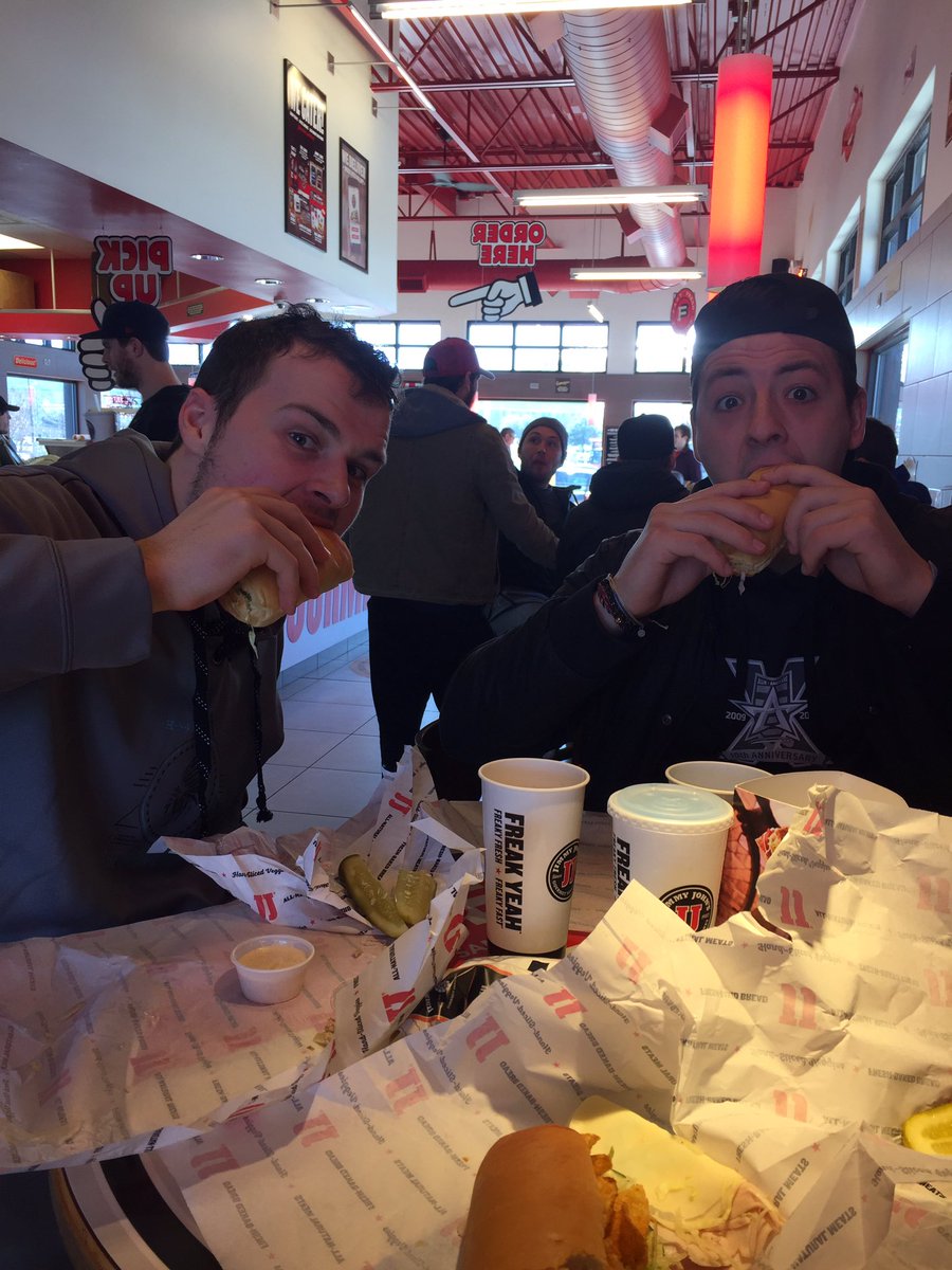 petitrange's tweet image. Having the best subs in town! Thank you @jimmyjohns #allen
