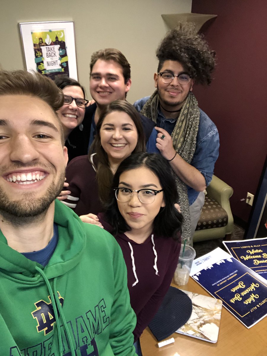 WELCOME BACK!! We can’t wait to see you at our upcoming events, two of which are happening TONIGHT:

LGBTQ Winter Welcome Back Dinner (5:00-7:00pm, 210 Duncan Student Center)

HangOUTS ( 9:00-10:00pm every Wednesday, Notre Dame Room in LaFun)

Hope to see you soon!!

Prism ND