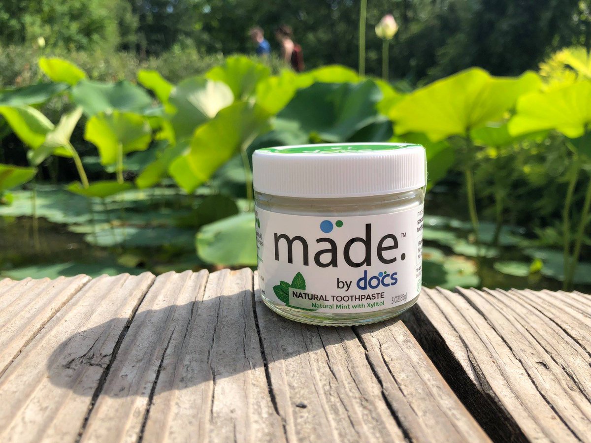 madebydocs's tweet image. 100% awesome products for everyone who cares what they put in their bodies. Why wouldn&apos;t you? 😊 #toothpaste #mint #madebydocs #mothernature #ecofriendly #natural #beauty