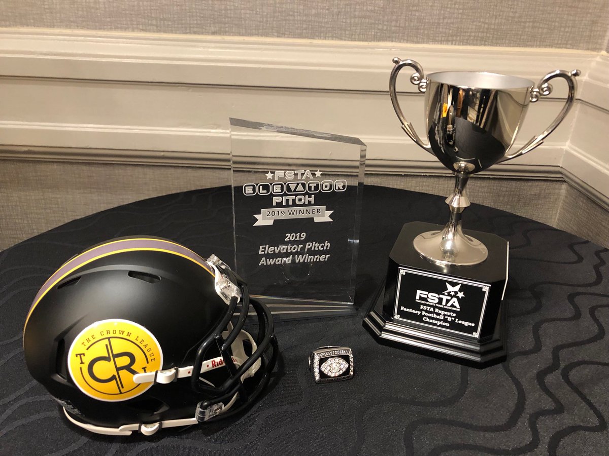 TheHOFLeague's tweet photo. Headin’ home from #FSTAWinter2019 with some hardware. 🏆 https://t.co/VWvzPIo1TS