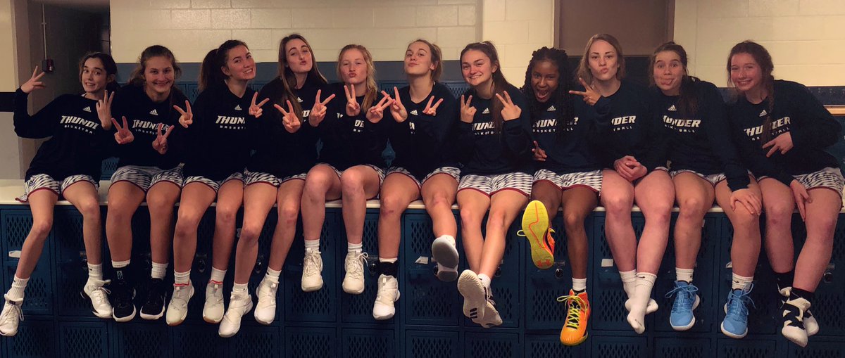 sjaladythunder's tweet photo. ITS GAMEDAY @ HOME!! 

What better to do on your snow day than to come support these girls?? 

JV @ 4:30 &amp; Varsity @ 6!! https://t.co/nDP0IPfPsU