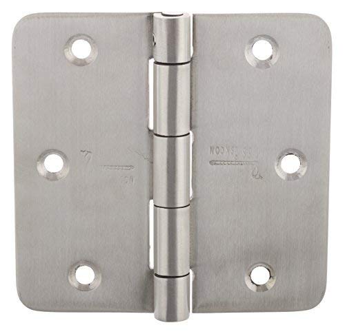 #securityhinges 3 Pieces Stainless Steel Screen Door Hinges PIN Lock TECNIC 3.5” X 3.5” Satin Finish 353525RS-SP-32D 1/4 Radius Heavy Duty Design Suitable for All Types of Door SSiSKCON dlvr.it/QxKjx6