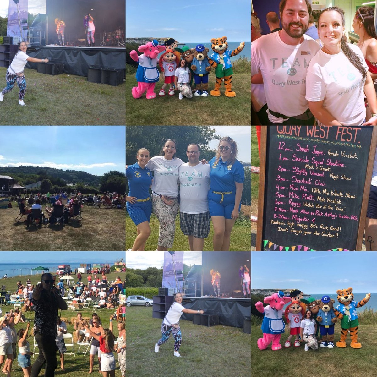 Soccerette10's tweet photo. Planning well underway for QuayWest Fest 2019! One of the reasons i love my job 😍 #entsmanager #eventsmanager #musicfestival https://t.co/9OhdQddrfR