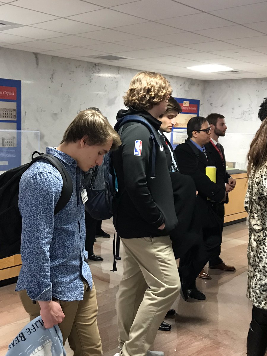 victakacs's tweet image. @StPiusX students meeting with the legislative staff from TX Senator John Cornyn’s Office (@JohnCornyn) @USSenate @CloseUp_DC @HoustonChron #PanthersInDC