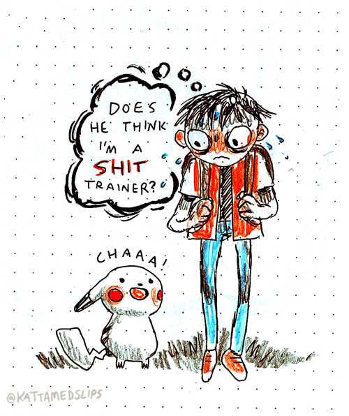 Pokémon master anxiety 