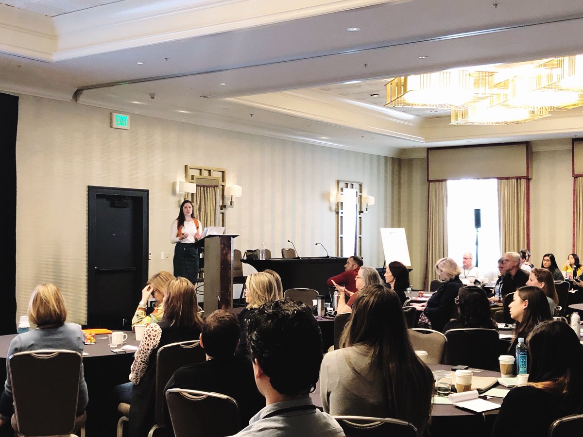 WELLcertified's tweet photo. More than a standard: IWBI’s Jessica Cooper discusses how #WELLv2 includes an evolving suite of tools and support resources that help users achieve success. #DesignWell19 https://t.co/l8xZOiyo0q