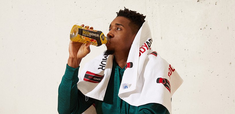 It’s a MOVEMENT. Proud to welcome @spidadmitchell to the @DrinkBODYARMOR team. You’re up next! #ObsessedWithBetter