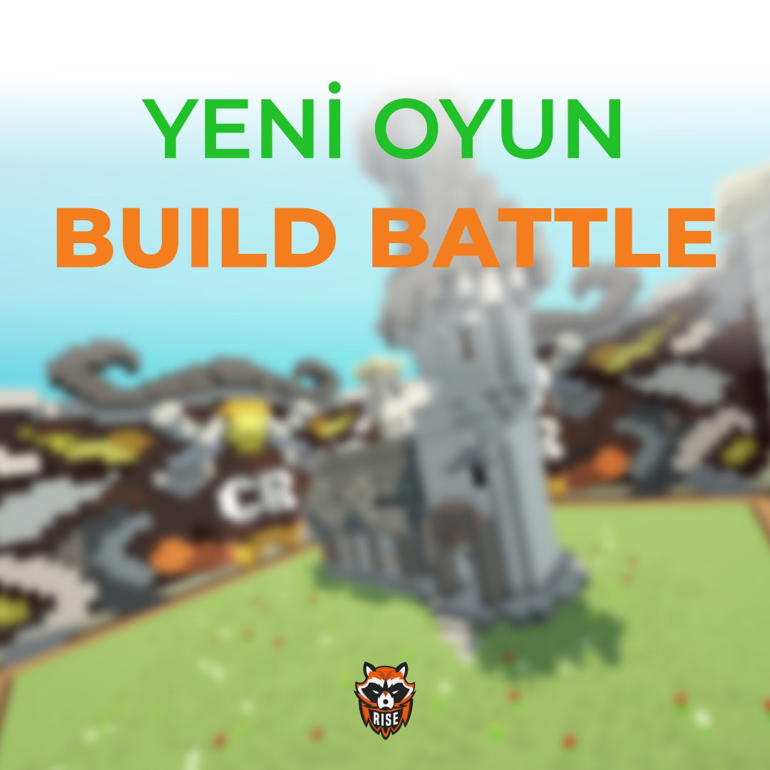 Mimari yetenekleri konuşturma zamanı! Build Battle aktif!
#craftrise #minecraft #crafting #rise