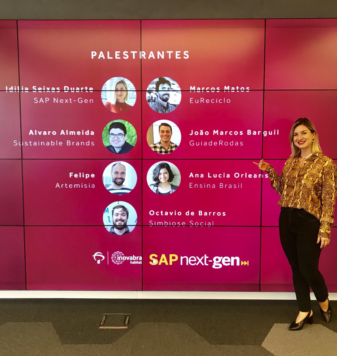 Social Impact Business event is starting soon at our SAP Next-Gen hub in São Paulo, @InovaBra I am very proud to be moderating a panel with impactful social business enterprises from Brazil 🇧🇷 ! @ArtemisiaBrasil @SustainBrands @SAPNextGen @eureciclo @guiaderodas @EnsinaBrasil